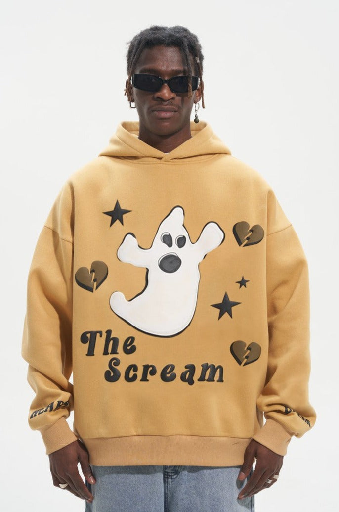 The Scream Foam Print Hoodie