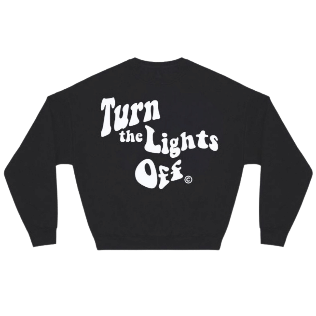 Lights Off Foam Print Sweater
