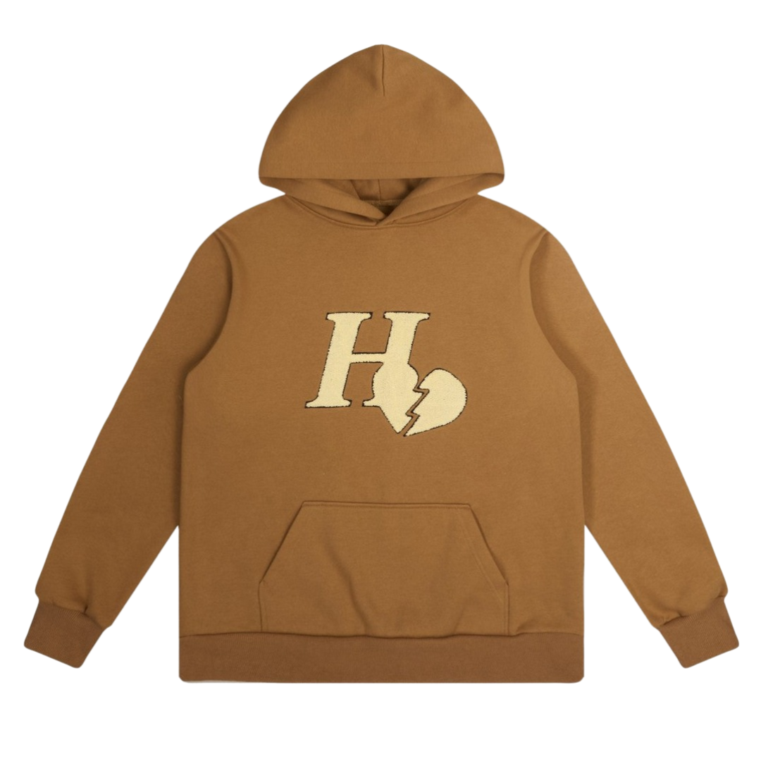 Embroidered Sherpa Hoodie